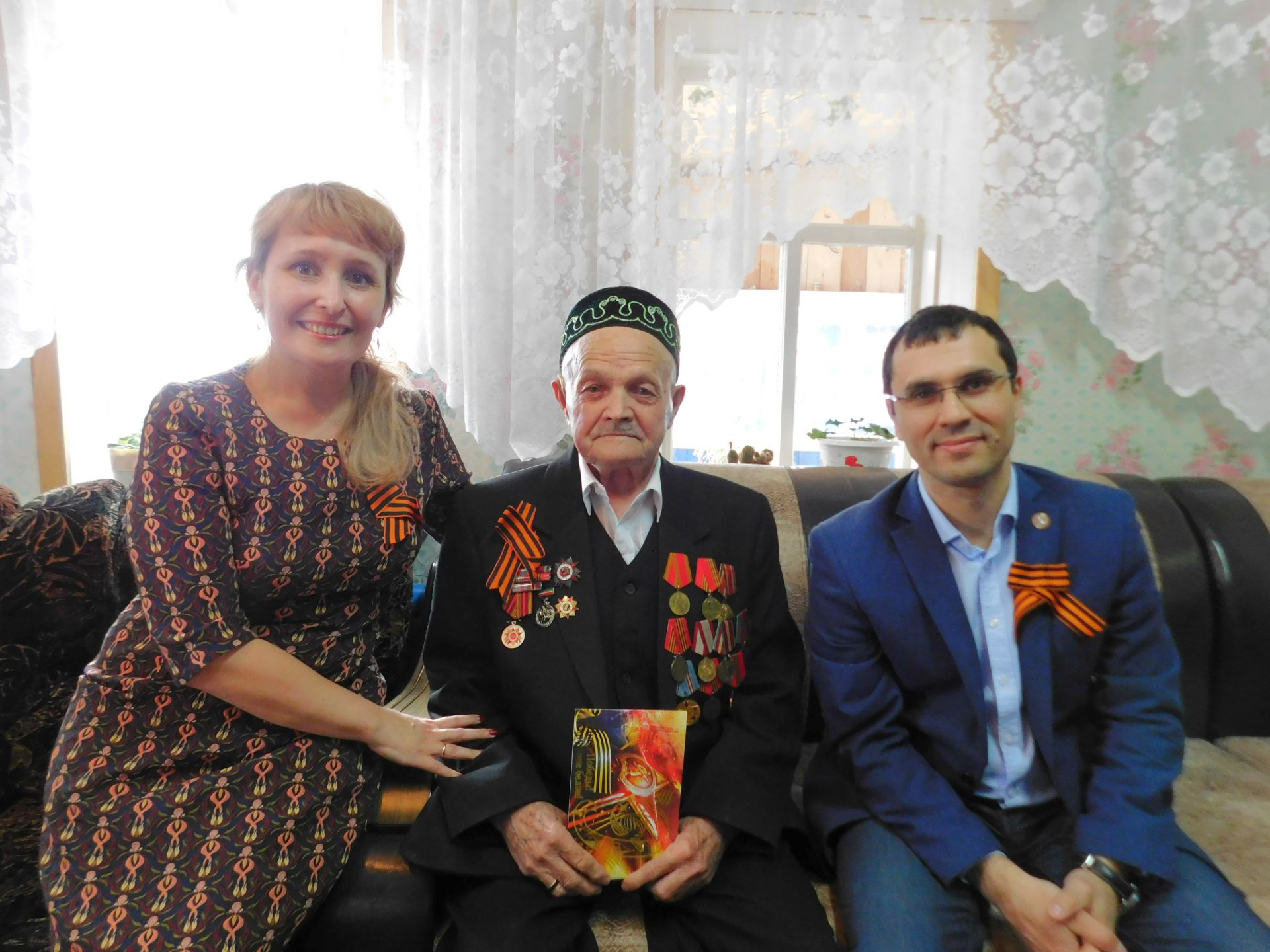 Ветеран из села Кукеево Рыбно-Слободского района встречает 73-ю весну Победы