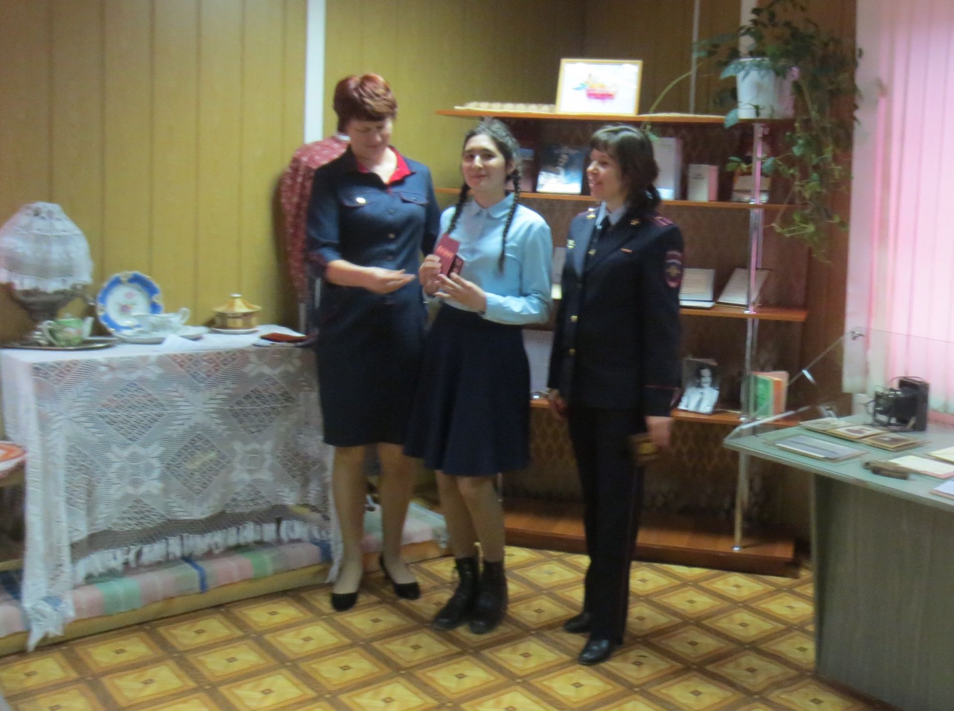 В Рыбно-Слободском музее прошло торжественное вручение паспортов
