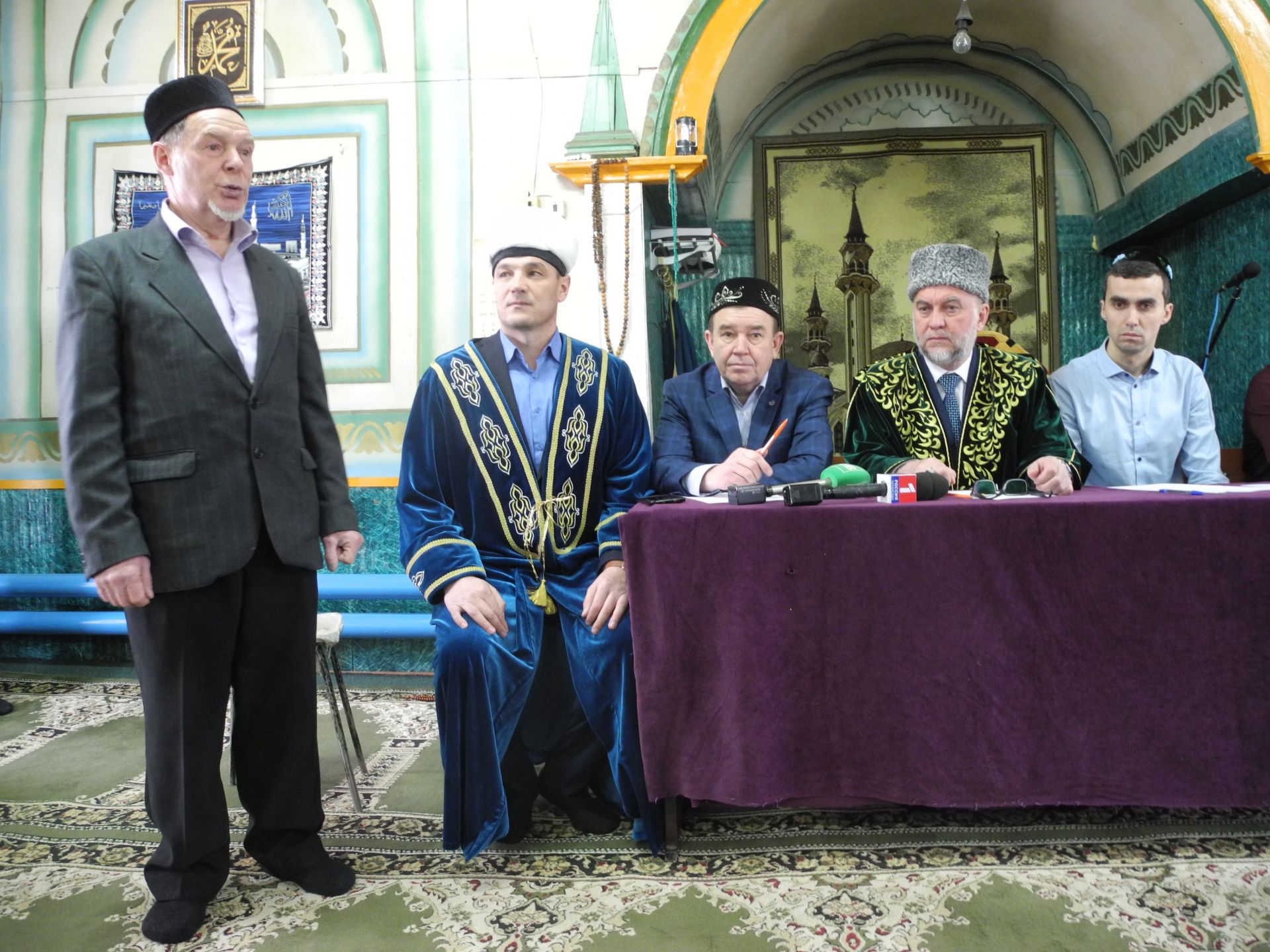 В селе Большая Елга Рыбно-Слободского района началась  реставрация  мечети
