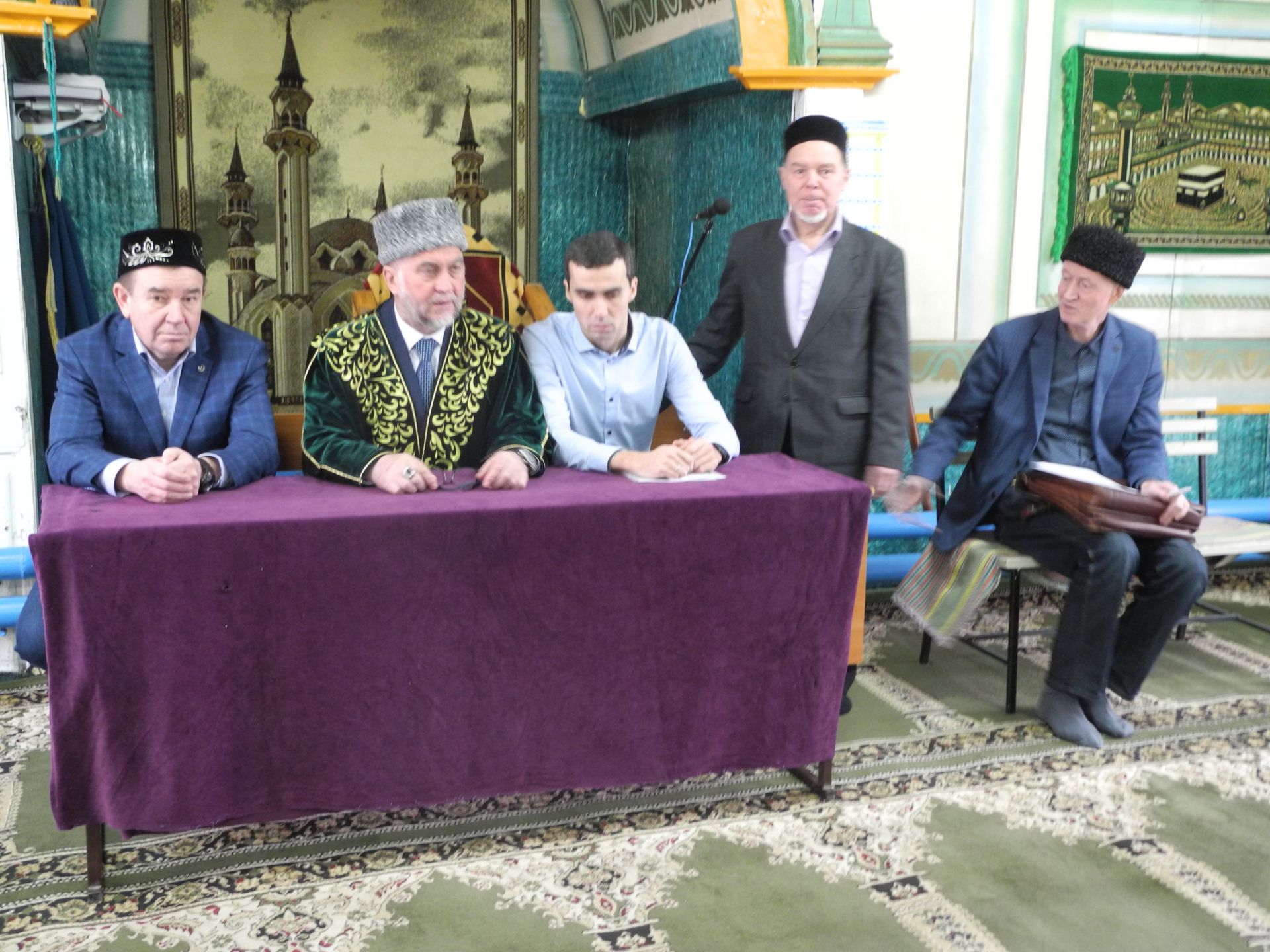 В селе Большая Елга Рыбно-Слободского района началась  реставрация  мечети