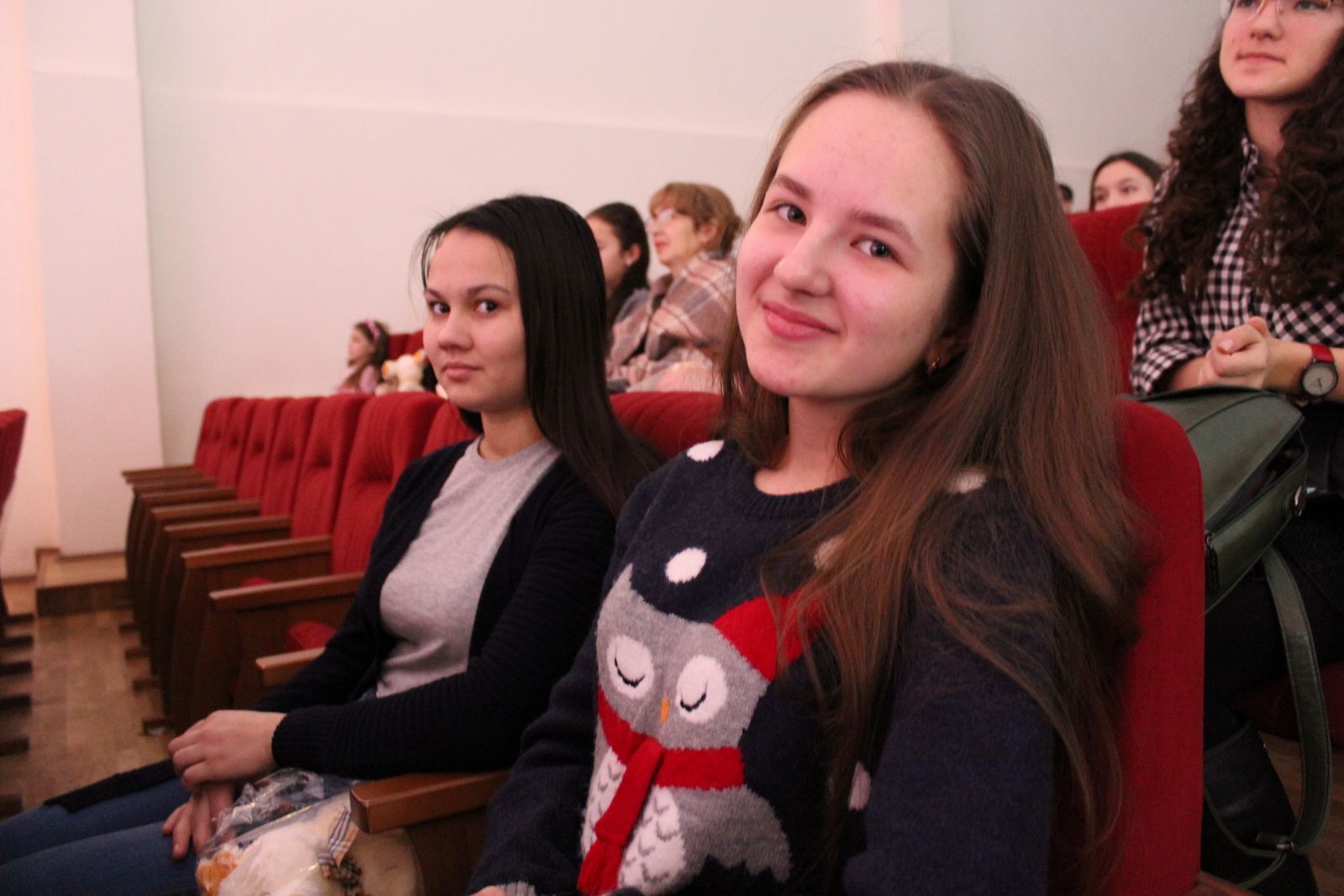 Фоторепортаж с Новогоднего мероприятия  для одаренных детей Рыбно-Слободского района