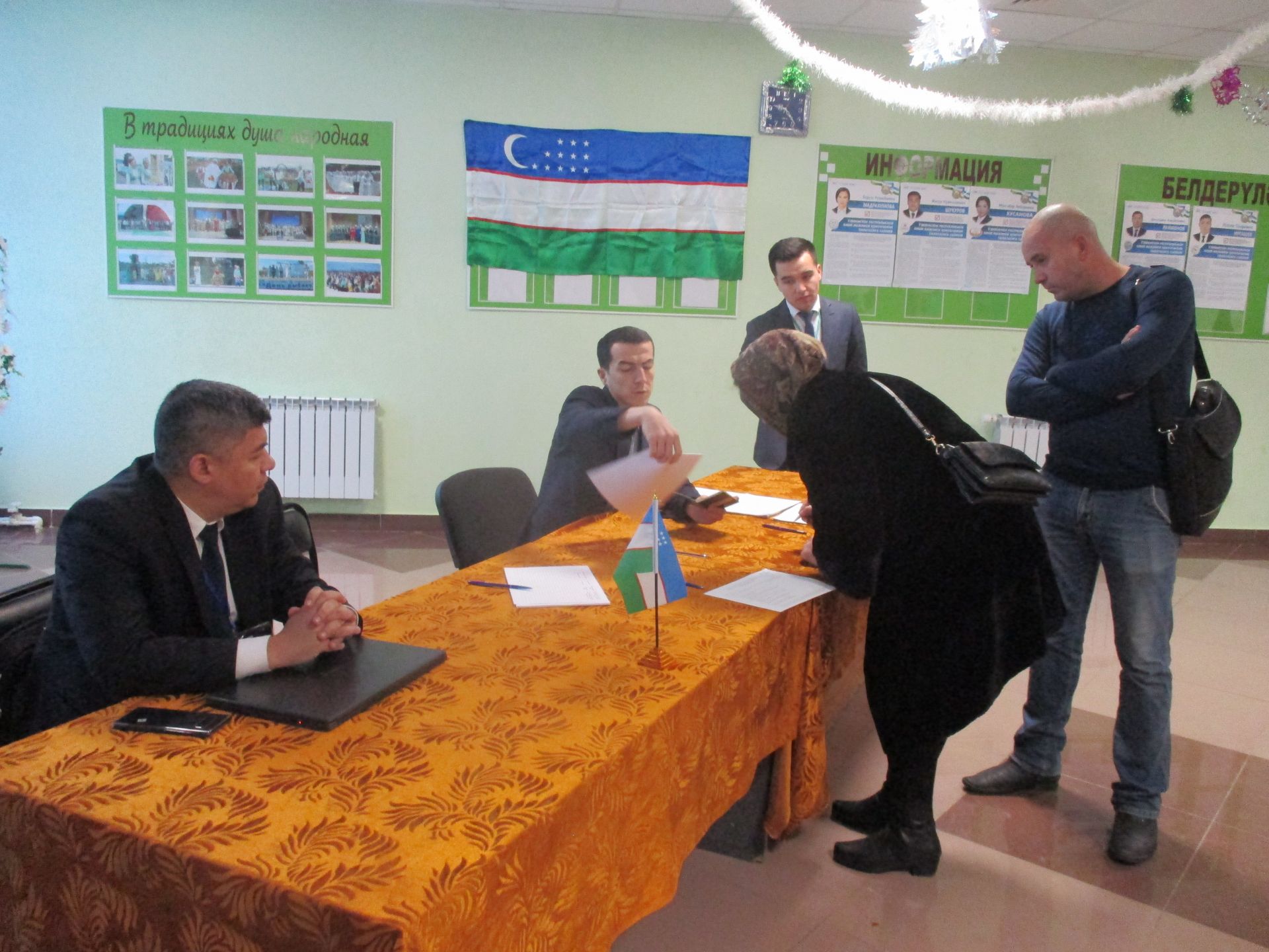 Граждане Узбекистана поблагодарили за организацию досрочного голосования в Рыбной Слободе на высоком уровне