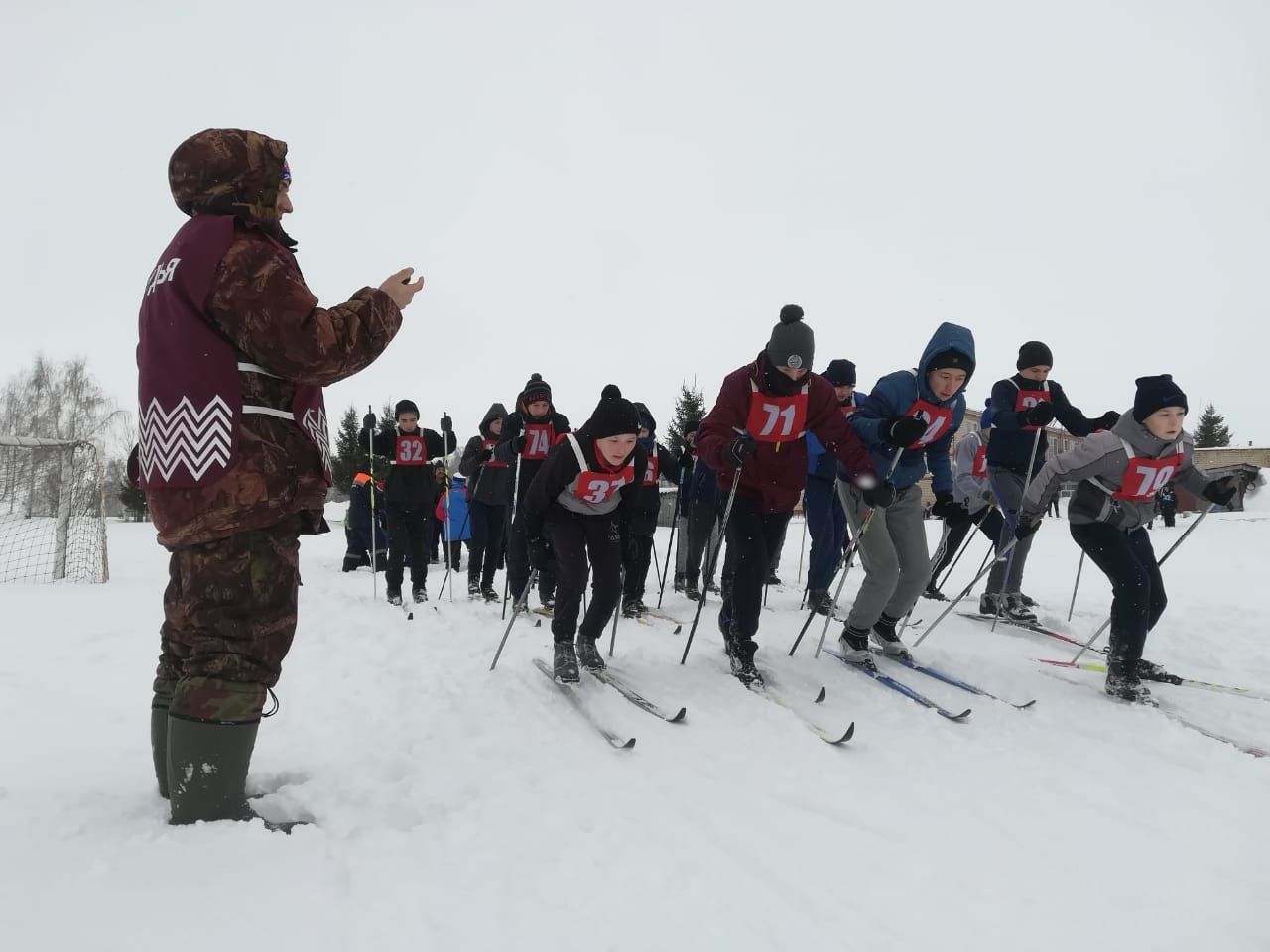 В Рыбно - Слободском районе прошли лыжные гонки