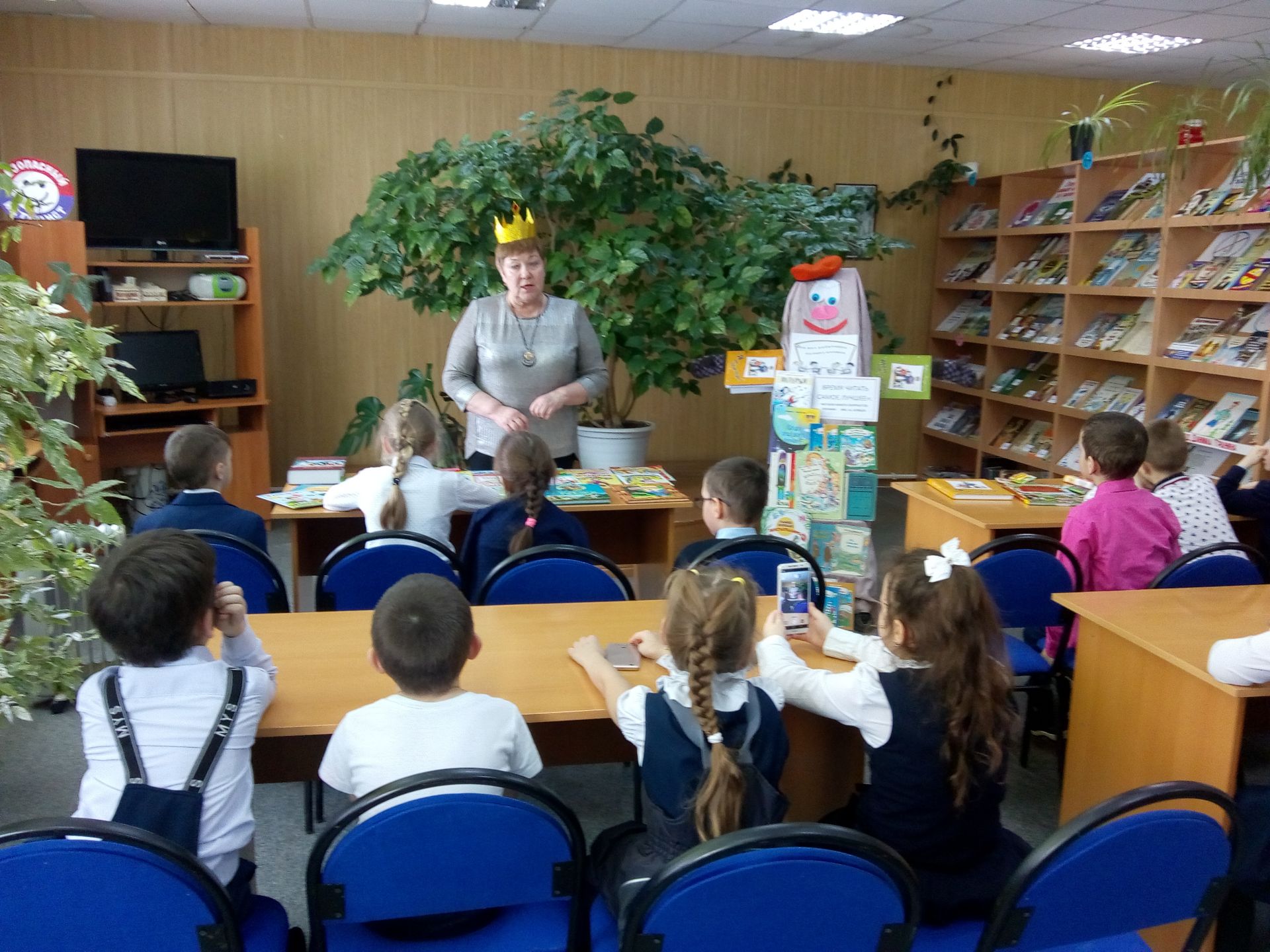 Блиц – экскурсия для ребят из Рыбно-Слободской школы №2