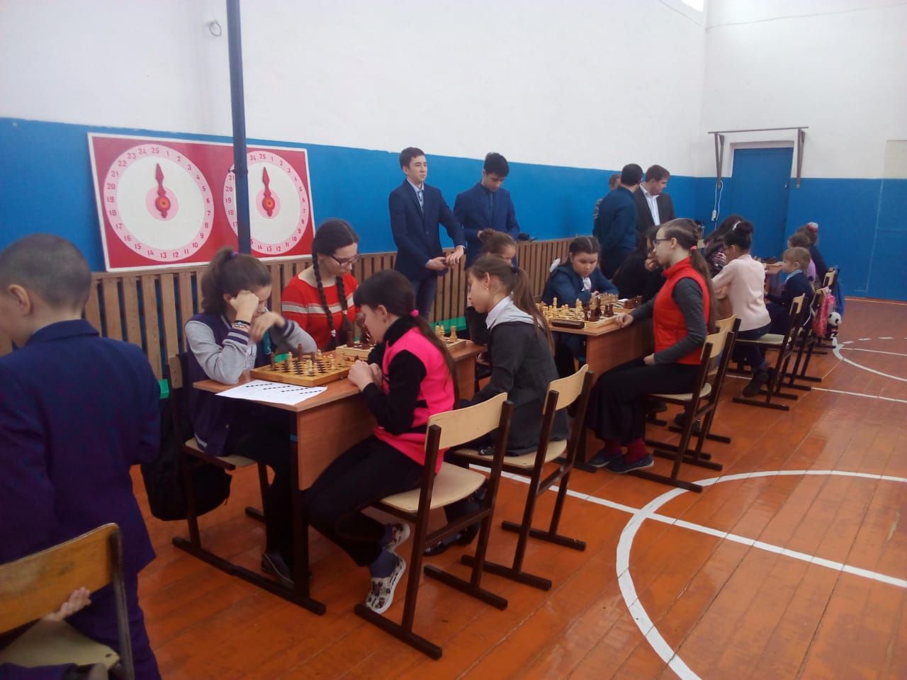 Первенство по шахматам ​​​​​​​в Шумбутской школе