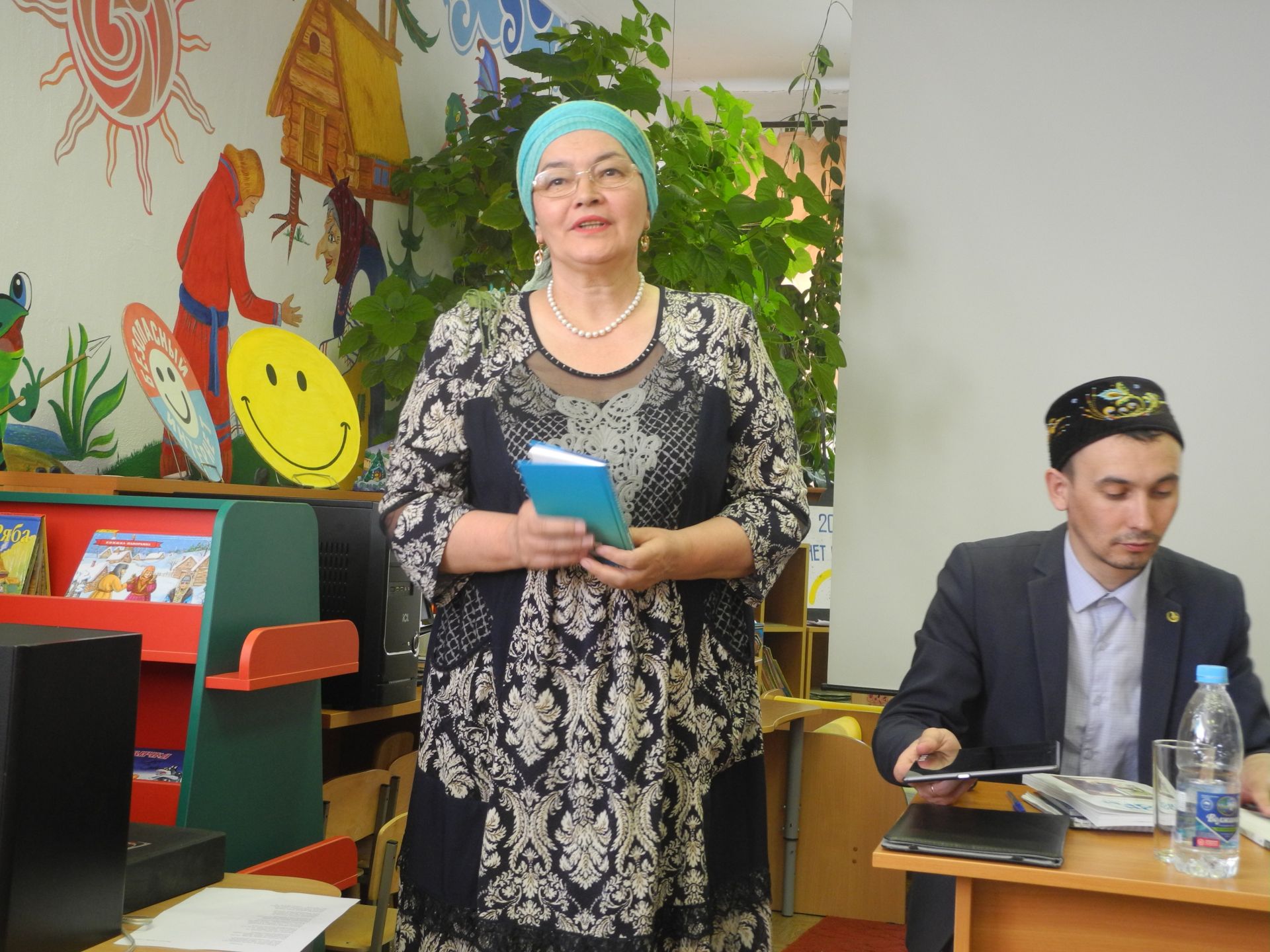 Сегодня татарские поэты встретились с рыбнослободцами