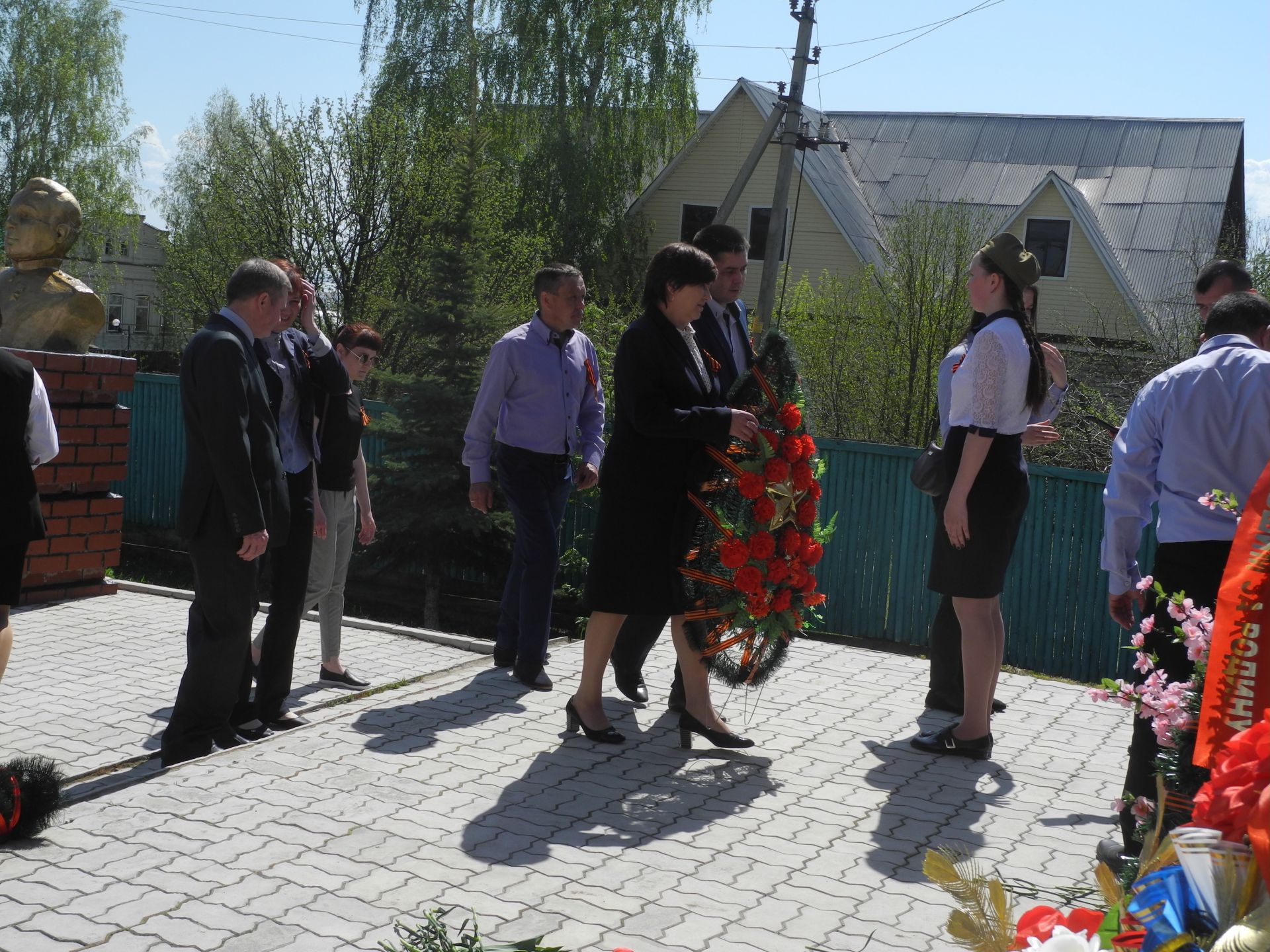 В Рыбной Слободе почтили память погибших на Великой Отечественной войне