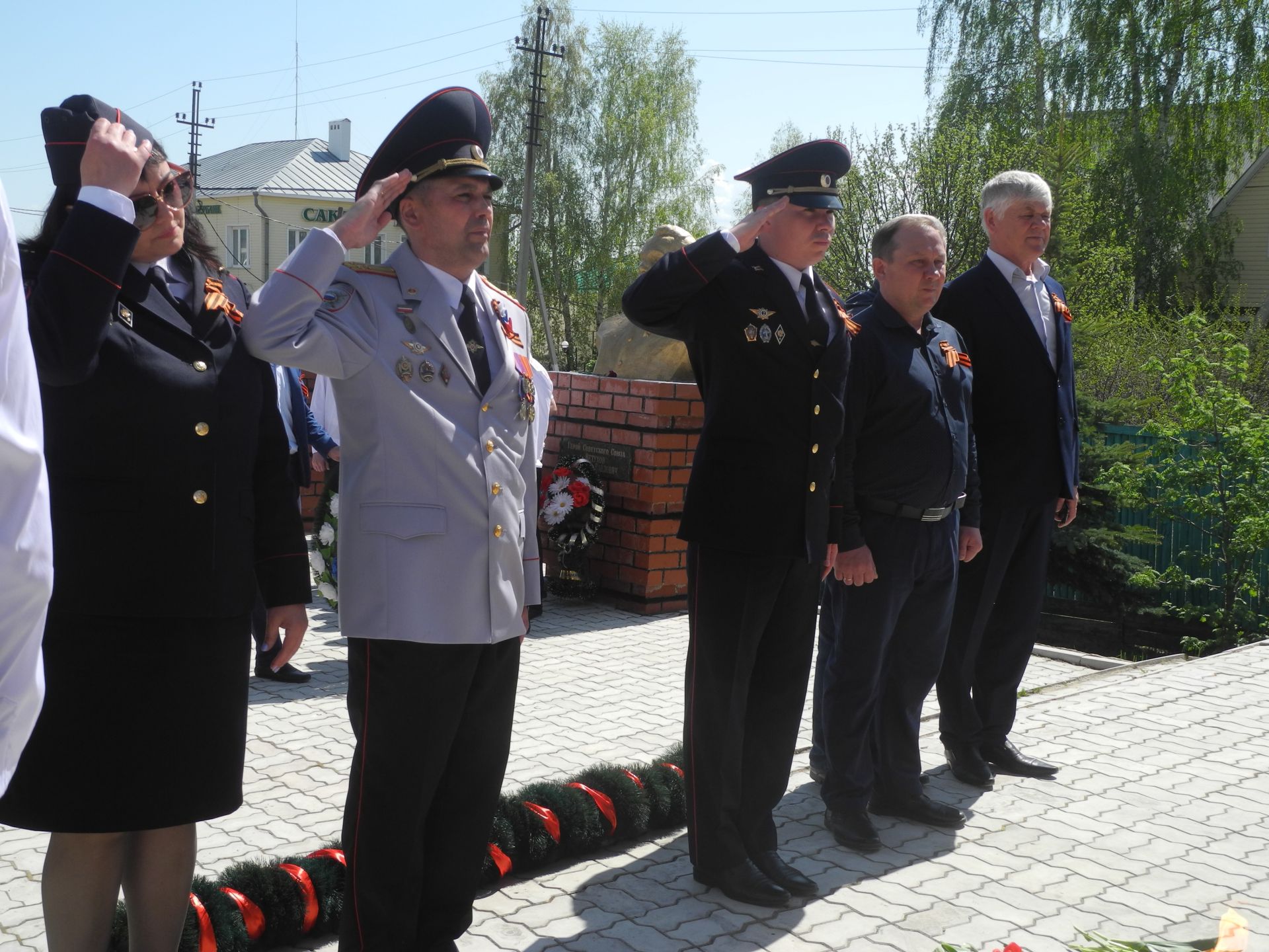В Рыбной Слободе почтили память погибших на Великой Отечественной войне