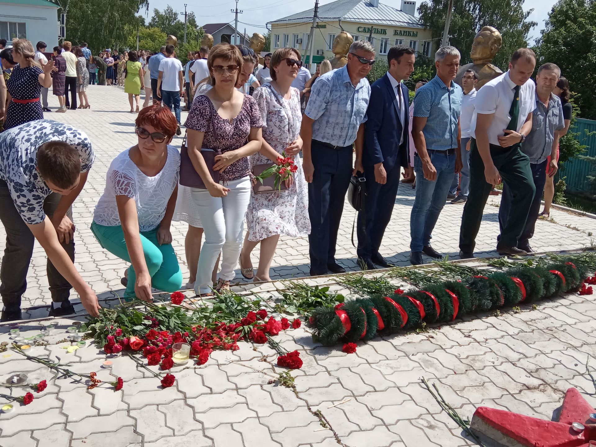 В Рыбной Слободе почтили память воинов, героически сражавшихся  во время Великой Отечественной войны