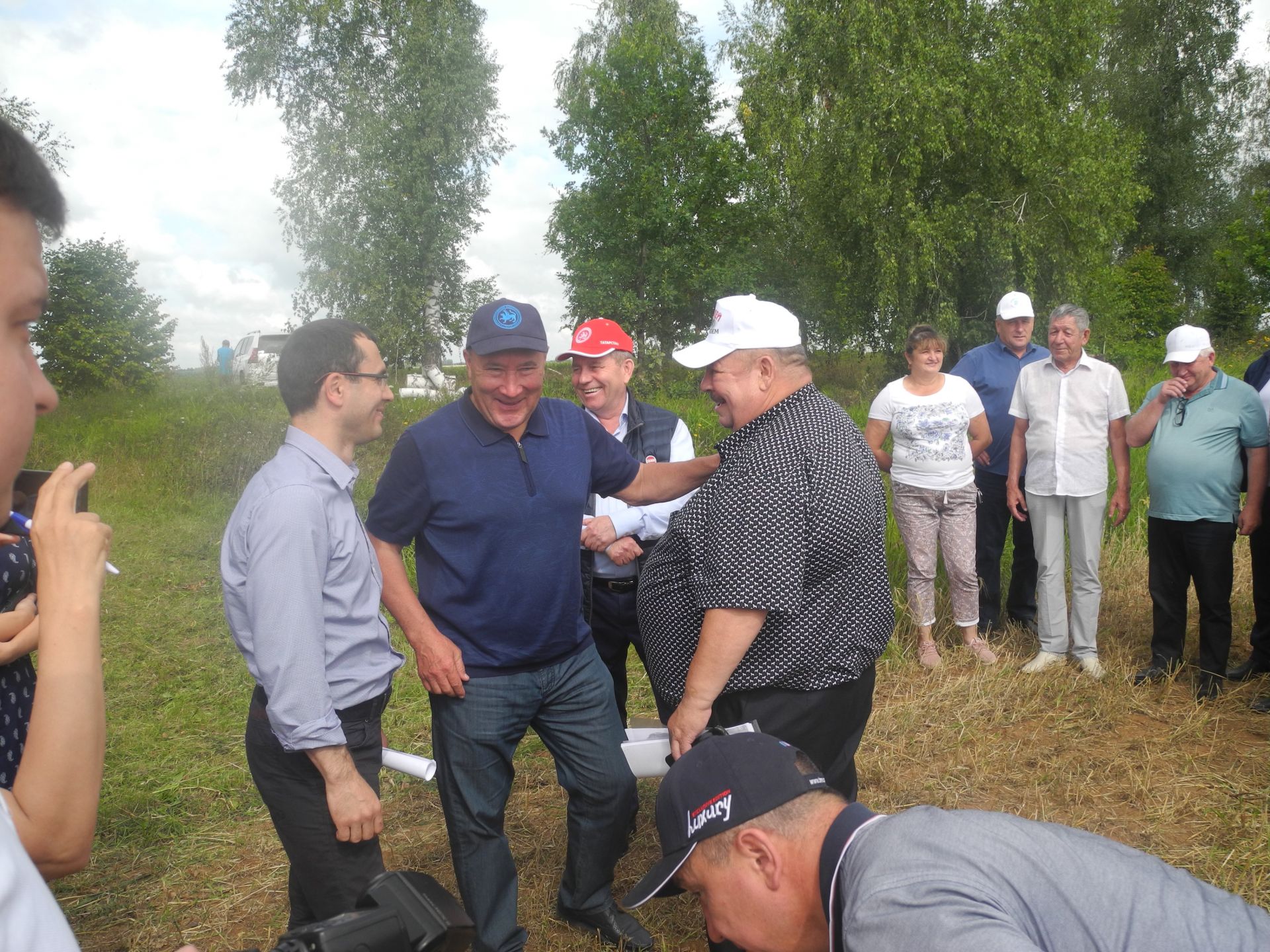 Заместитель Премьер-министра Республики Татарстан, министр сельского хозяйства и продовольствия РТ Марат Ахметов посетил Рыбно - Слободский район