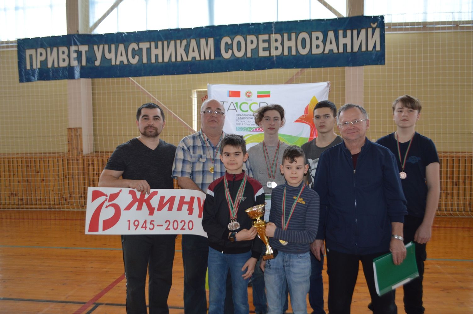 Команда МБУ ДО «Центр детского творчества» Рыбно-Слободского района  занял третье командное место