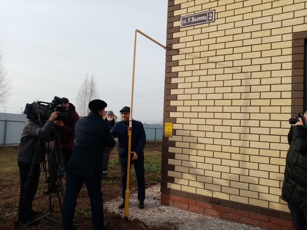 В домах жителей микрорайона Северный Рыбно-Слободского района появился газ