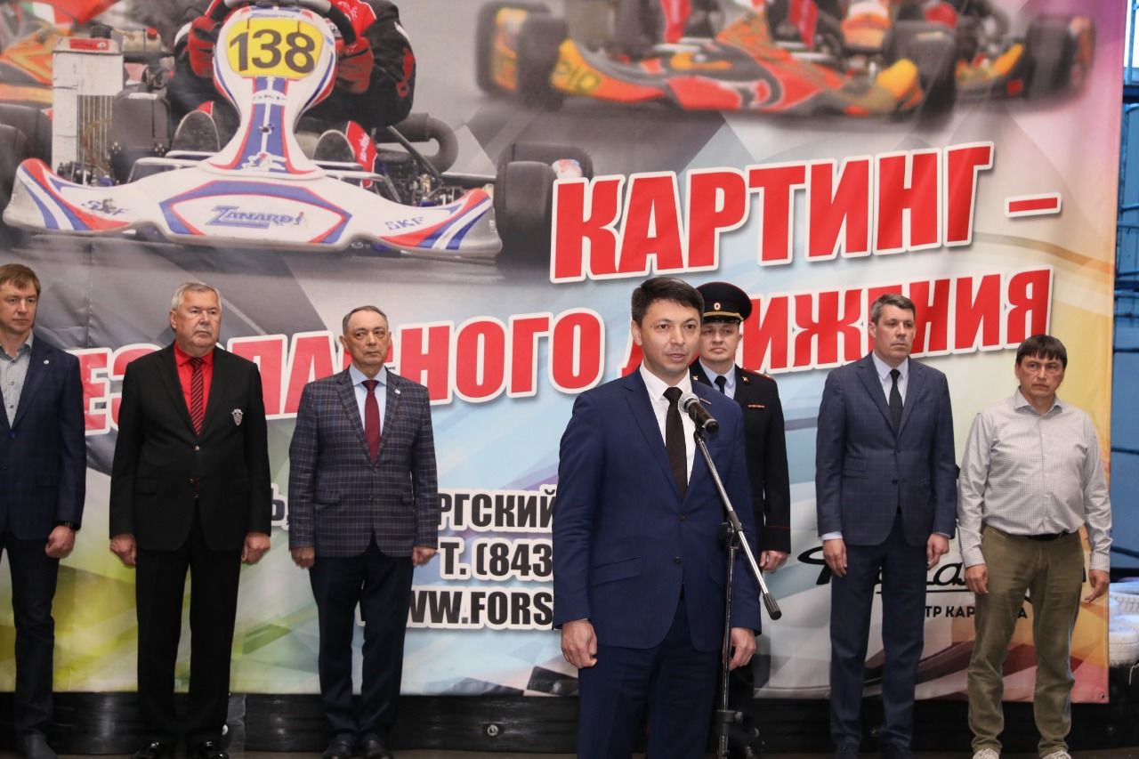 В Казани состоялось открытие XVI традиционных соревнований  по картингу на Кубок Правительства Республики Татарстан
