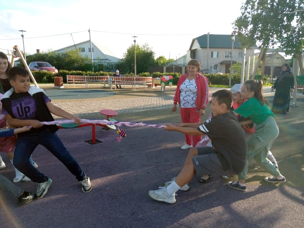 23 июня в Рыбно - Слободском районе в парке отдыха провели детский Сабантуй