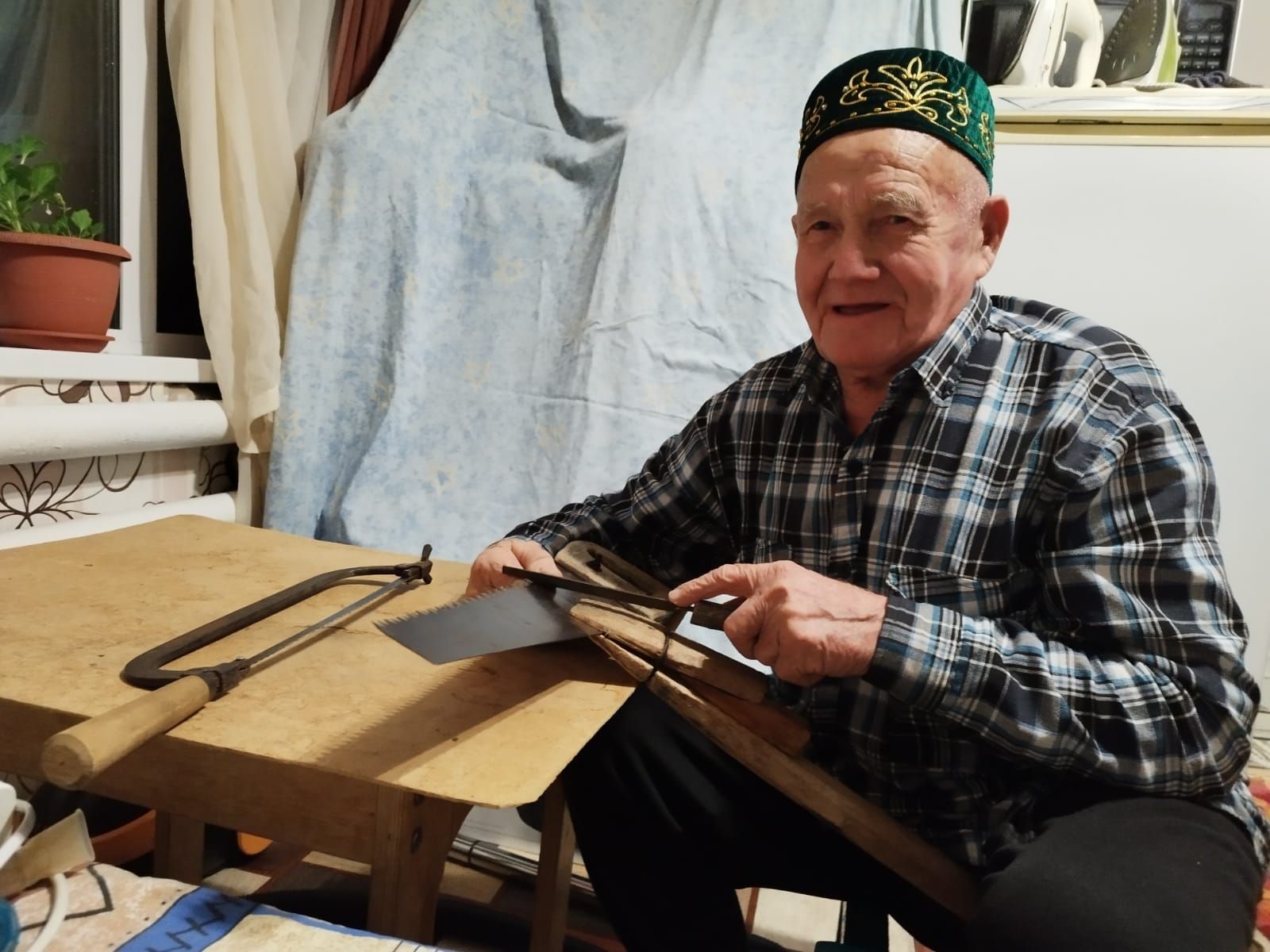 Көянтәләр бөккән, ат чаналары ясаган Габдрафыйк  ага белән аның гомер сукмагын сүттек