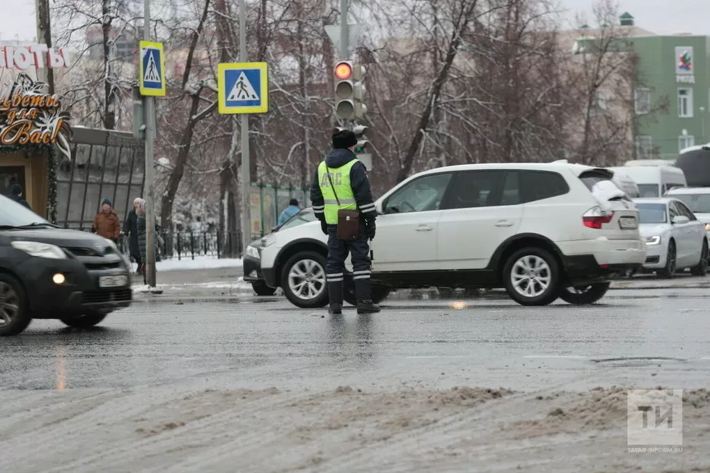В Татарстане началась акция «Зимние каникулы» для обеспечения безопасности детей на дорогах