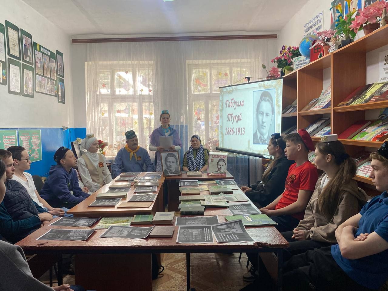 Яңа Арыш авыл китапханәсендә Габдулла Тукайга багышланган әдәби кичә узды.