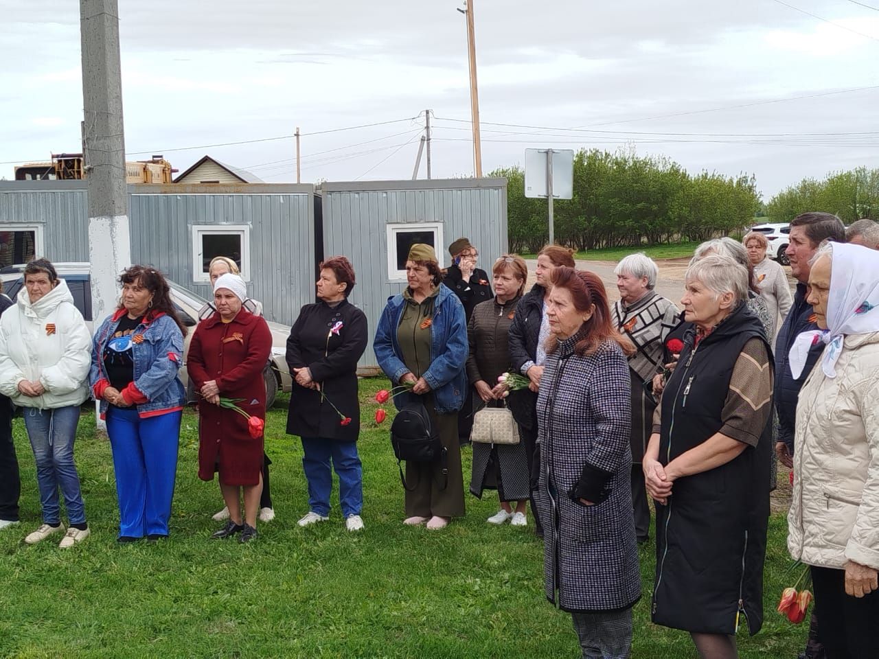 В селе Анатыш и деревне Шиланка прошли митинги посвященные 80 летию Великой Победы