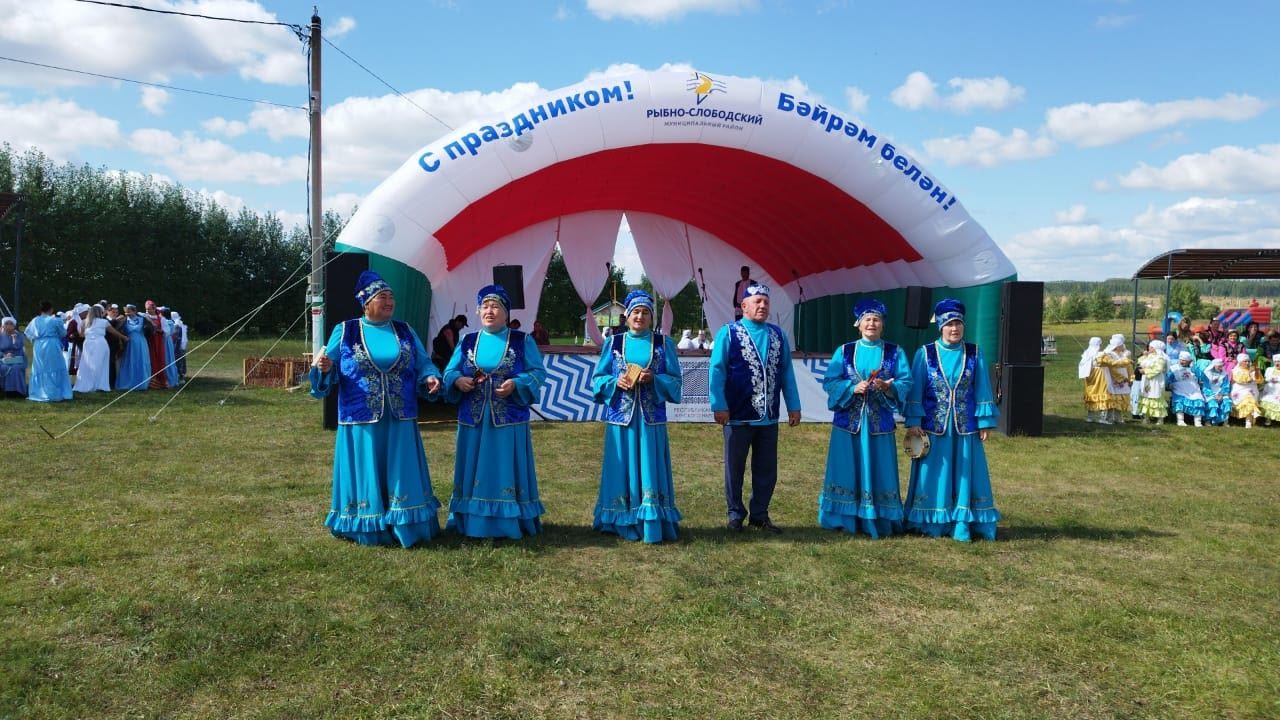 Фестиваль женского народного промысла «Бистә шәле» в Рыбной Слободе