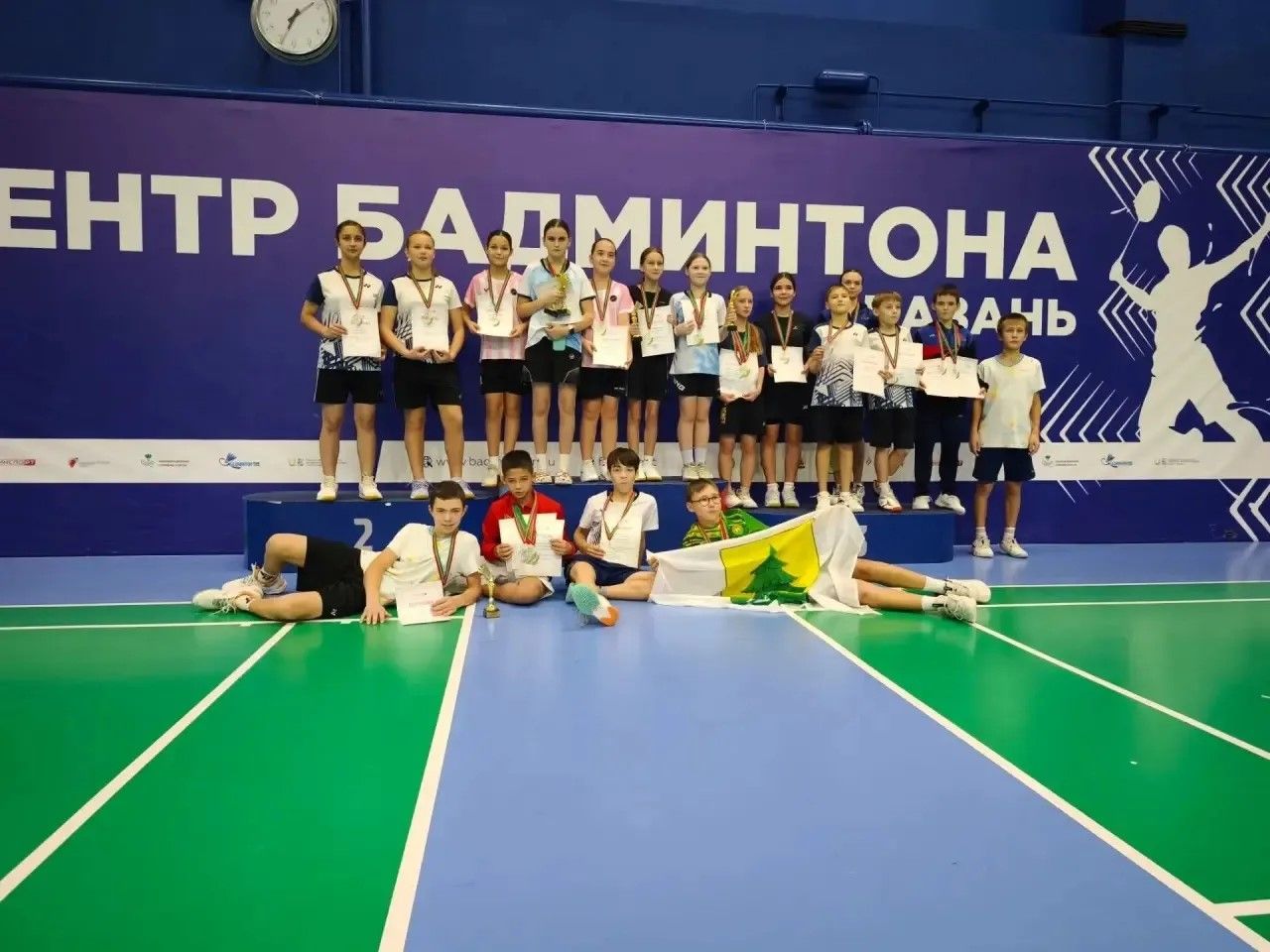 Итоги первенства Татарстана по бадминтону среди юниоров до 13 лет
