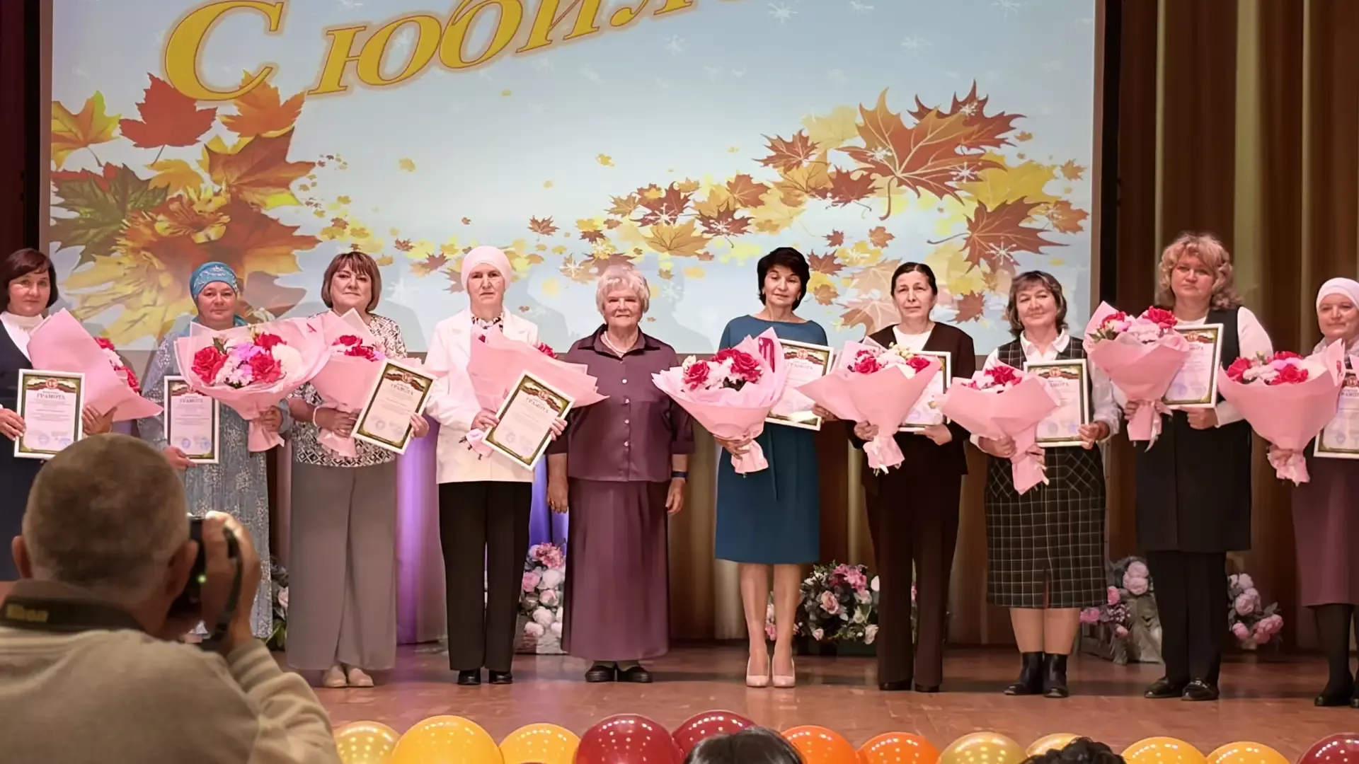 В Доме культуры прошло чествование учителей района