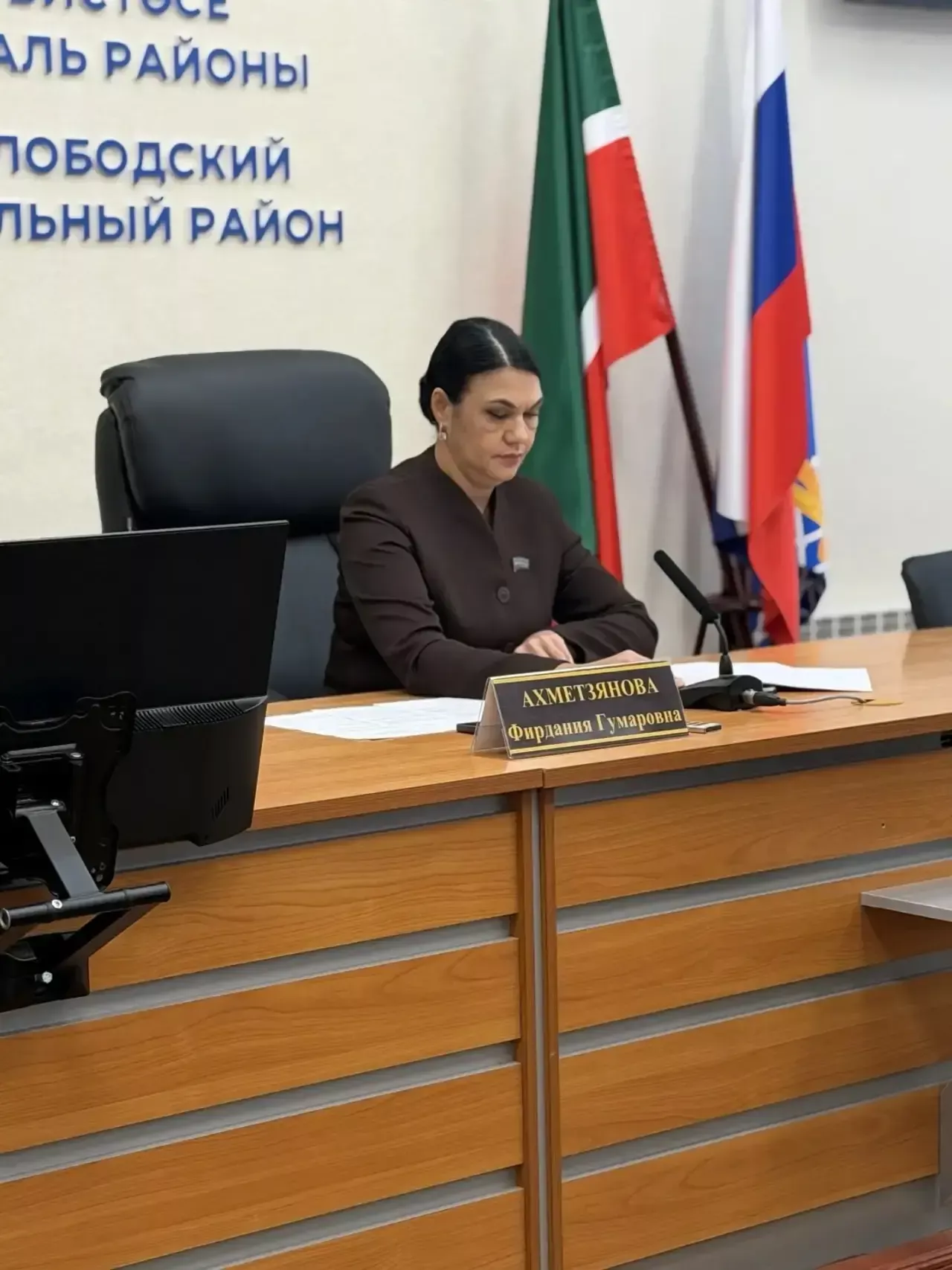 В Рыбно-Слободском районе состоялось одиннадцатое заседание Совета