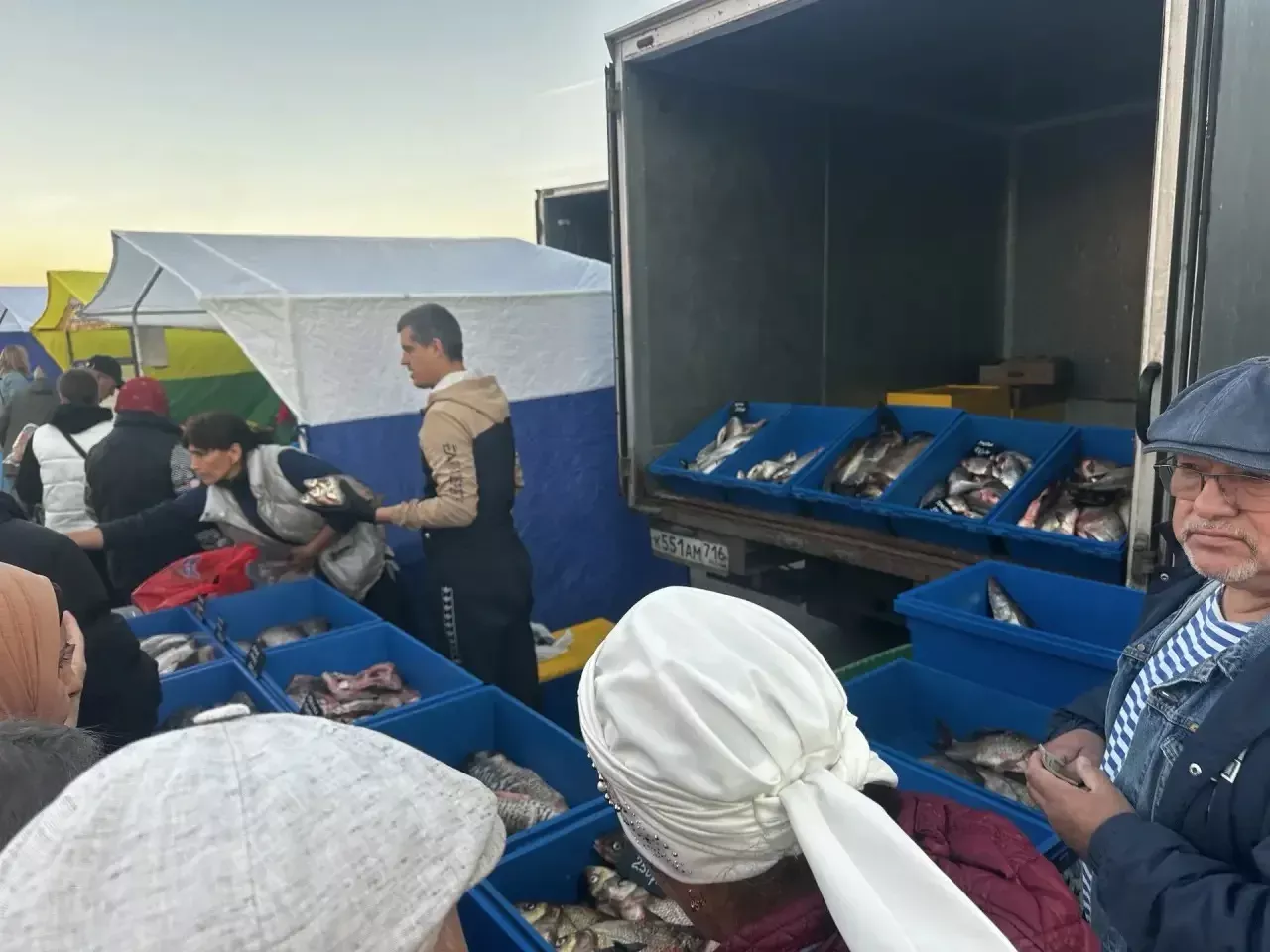 Рыбнослободские фермеры приняли участие в ярмарке в Осиново