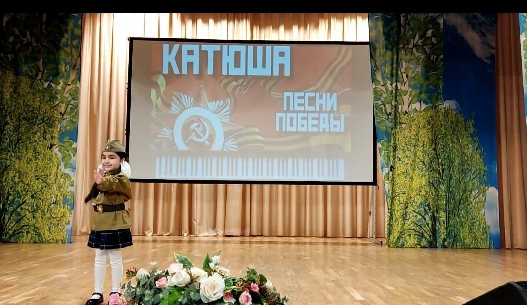 В Рыбно-Слободской районе была организована литературно-музыкальная композиция «Песни Победы!»