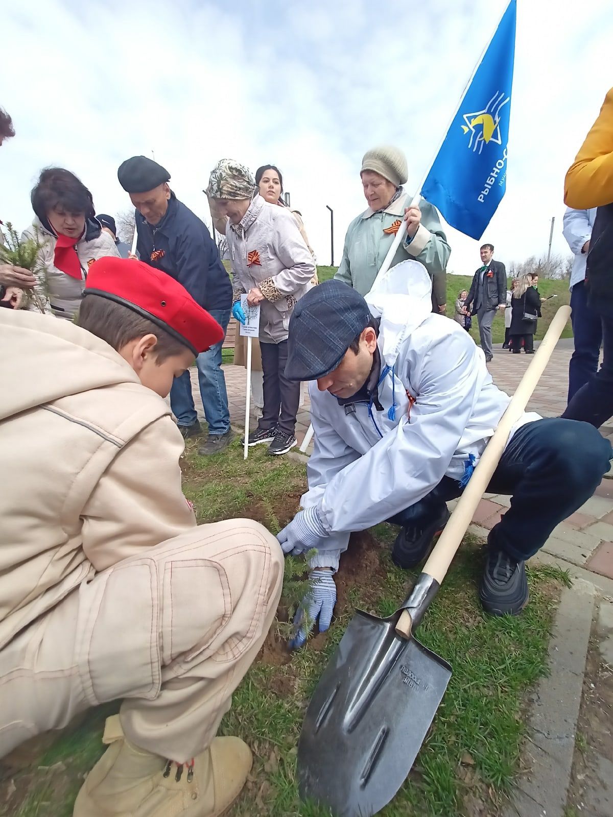 Рыбнослободцы приняли участие в международной акции "Сад памяти"