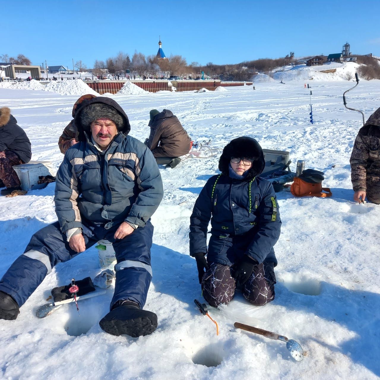 В Рыбно-Слободском районе прошли соревнования рыбаков