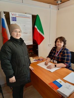 Выборы в Рыбно-Слободском районе проходят с высокой явкой