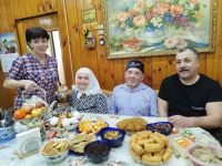 Семейная пара  из Рыбно-Слободского района отметила бриллиантовую свадьбу