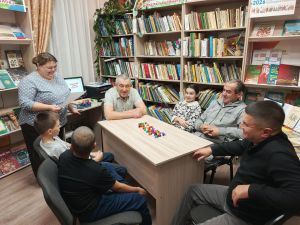 В Биектауской библиотеке провели конкурсную программу для пап