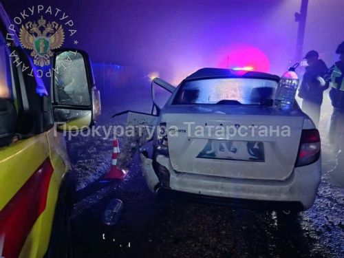 Смертельное ДТП в Татарстане: 14-летний пассажир погиб