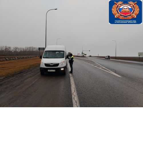 Проверка водителей на соблюдение ПДД в Рыбно-Слободском районе