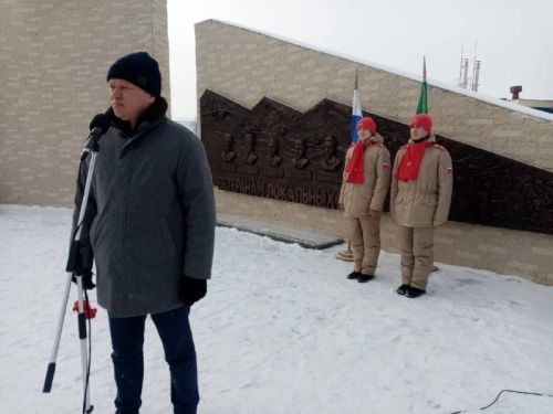 В Рыбной Слободе прошел митинг по случаю возложения венков памяти погибших афганцев