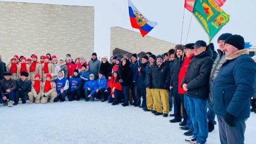 В Рыбной Слободе прошел митинг по случаю возложения венков памяти погибших афганцев