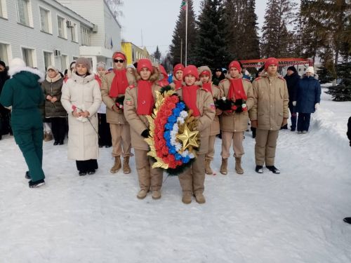 В Рыбной Слободе прошел митинг по случаю возложения венков памяти погибших афганцев