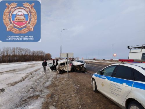 В Рыбно-Слободском районе произошло ДТП, с пострадавшими