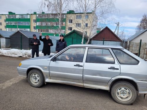 В Рыбной Слободе прошел конкурс по автомногоборью среди команд юношей и девушек