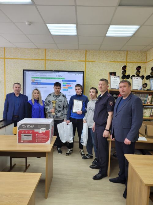 В Рыбной Слободе прошел конкурс по автомногоборью среди команд юношей и девушек
