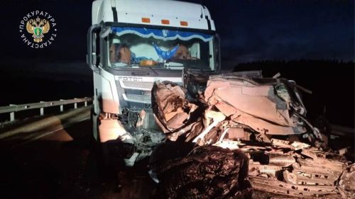 В страшном ДТП в Татарстане погибли четыре человека