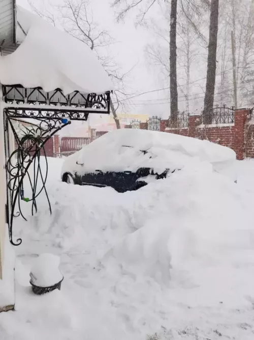 Снегопад в Перми стал самым сильным в XXI веке