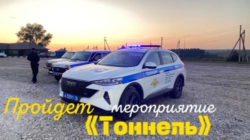 Завтра в Рыбно-Слободском районе пройдет целевое мероприятие «Тоннель»