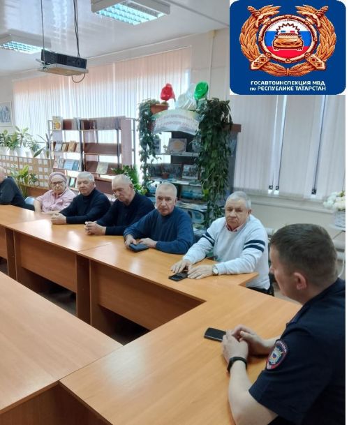 Начальник отделения Госавтоинспекции провел встречу с членами клуба ветеранов «Аксакаллар шурасы»