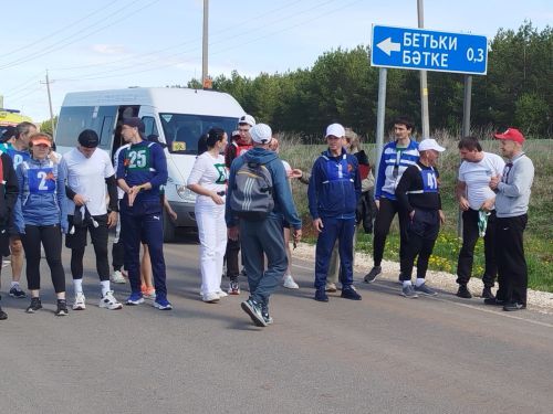 В Рыбной Слободе прошел марафон, посвящённый 80-летию Победы