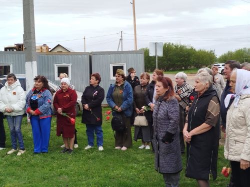 В селе Анатыш и деревне Шиланка прошли митинги посвященные 80 летию Великой Победы