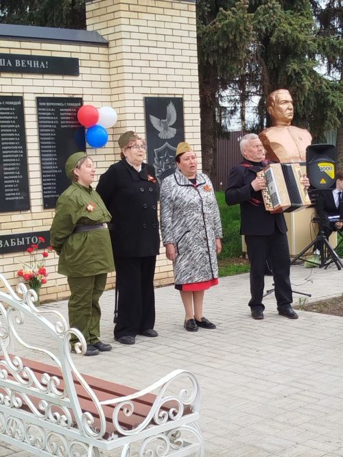В селе Анатыш и деревне Шиланка прошли митинги посвященные 80 летию Великой Победы