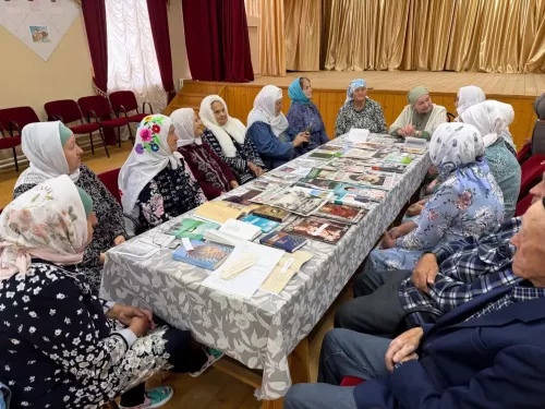 В Ново-Арышской библиотеке прошел вечер для пожилых людей