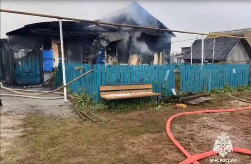 В Татарстане при пожаре в жилом доме обнаружили тело мужчины